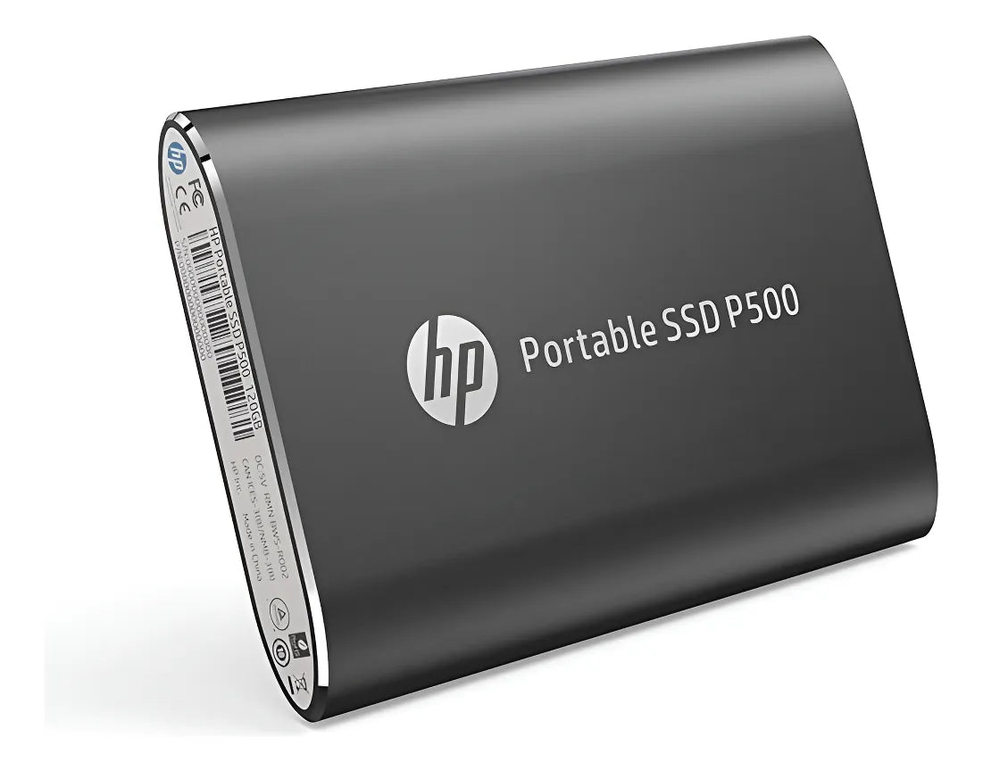 Disco Duro Solido Hp Externo Portatil Ssd500gb Usb 3.2 Negro