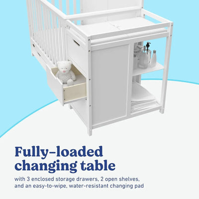 Cuna Convertible Graco Hadley - 4 En 1 Ultra Funcional
