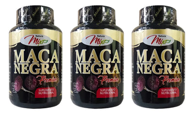 Maca Negra Premium X3 + Regalo Sin Sabor