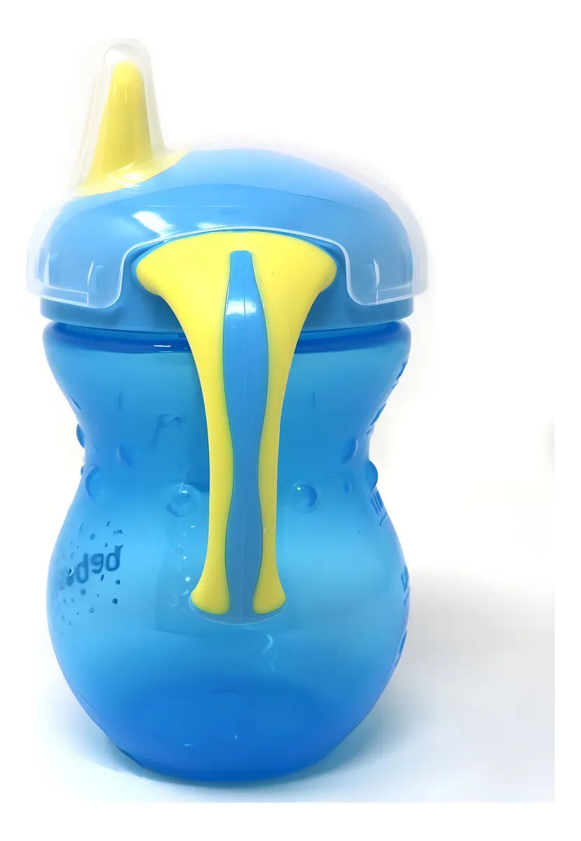 Vaso Entrenador Antiderrame 9 Oz 270 Ml Bebesitos Color Azul