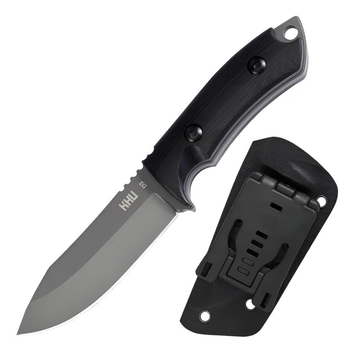 Khu Cuchillo De Hoja Fija Tactico, Cuchillo De Caza Superviv