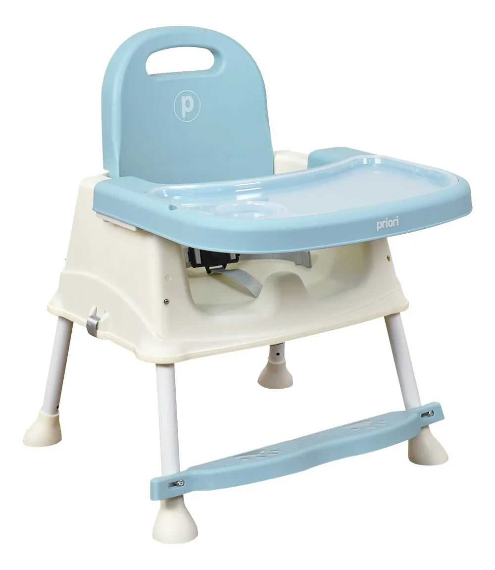Silla Comedor Bebé 3 En1 Navy Priori Color Azul claro Azul
