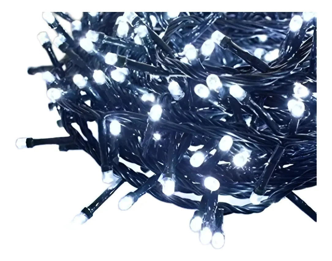 Instalación Navideña Lineal Led X200 Luces Surtidas Y Blanca Surtidos