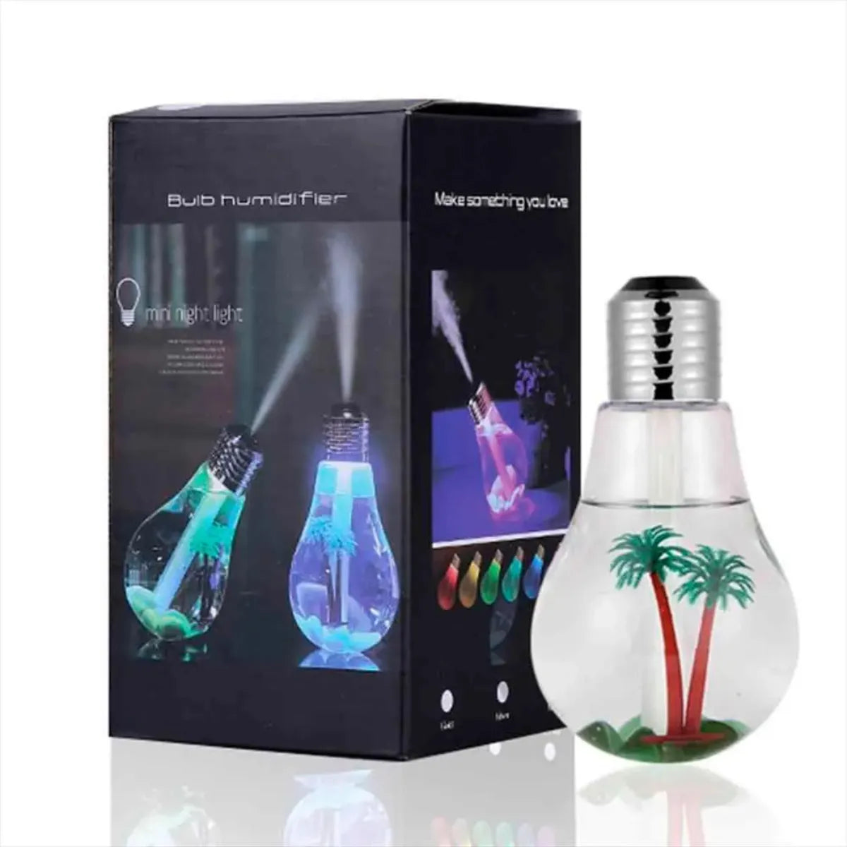 Humificador Difusor Aroma Ambientador Bombillo - Blanco