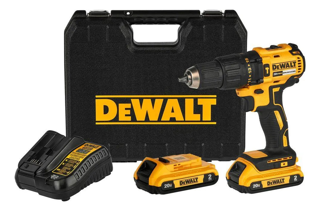 Kit Taladro Percutor 1/2 20v 2 Bat Carg Dewalt Dcd7781d2-b3 - Amarillo
