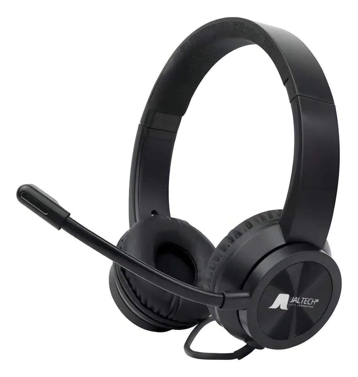 Audifonos Diadema Usb Ligera Con Control Volumen Jaltech Q5 Color Negro