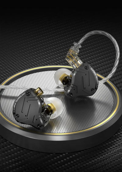 KZ Auriculares ZS10 Pro 2 In ear Monitores Sin Microfono Color Negro