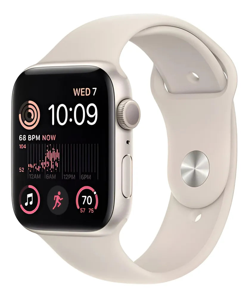 Apple Watch Se 2da Generacion 44mm Starlight Aluminum M/l