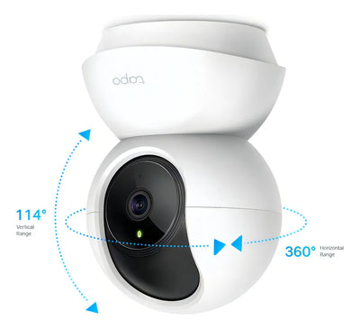 Cámara de seguridad TP-Link Tapo C200 V1 Tapo Smart con resolución 2MP visión nocturna incluida color blanco