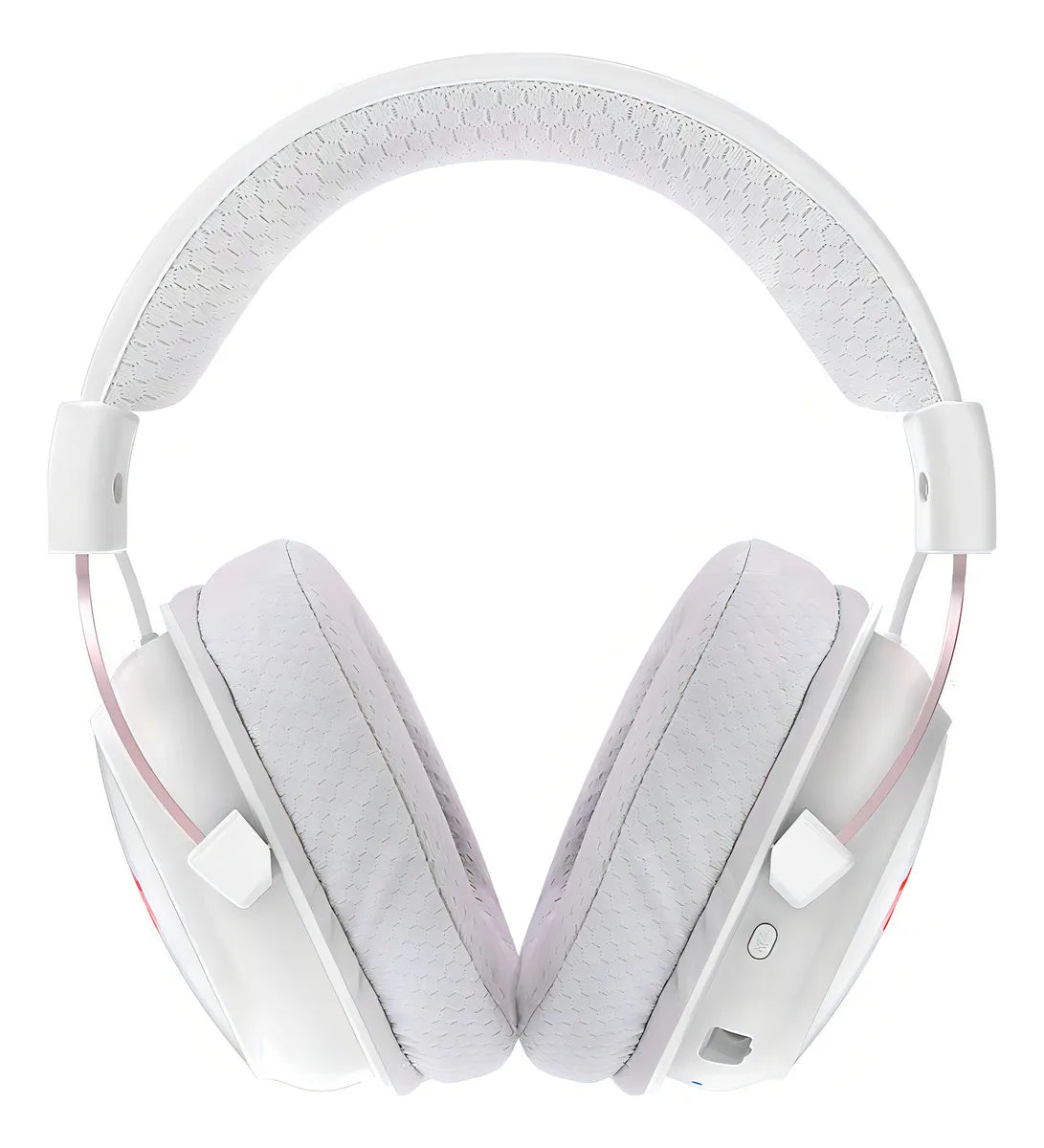Auriculares inalámbricos para juegos Redragon Zeus Pro, 2,4 GHz, 7.1 Rgb, blancos