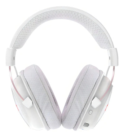 Auriculares inalámbricos para juegos Redragon Zeus Pro, 2,4 GHz, 7.1 Rgb, blancos