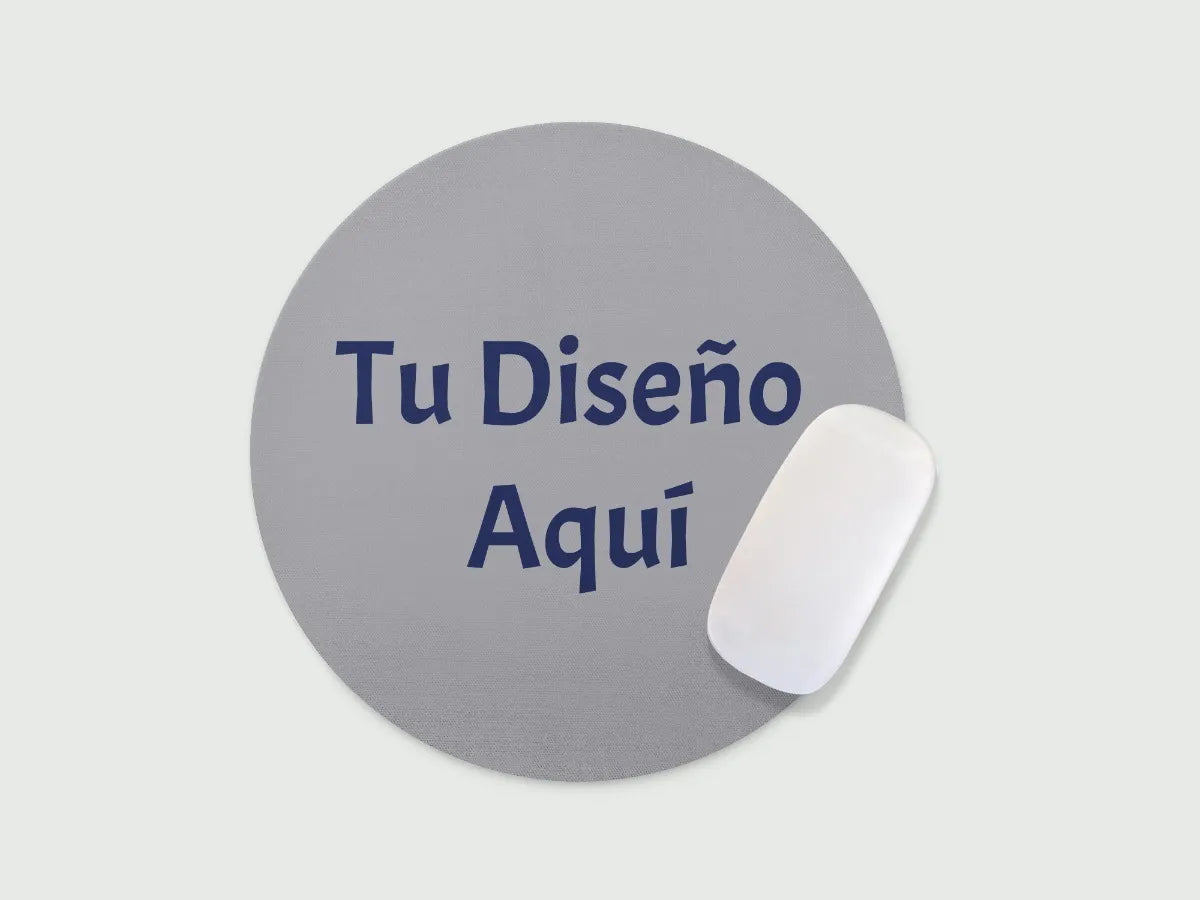 Pad Mouse Redondo Para Personalizar 20cm X 20cm Personalizado