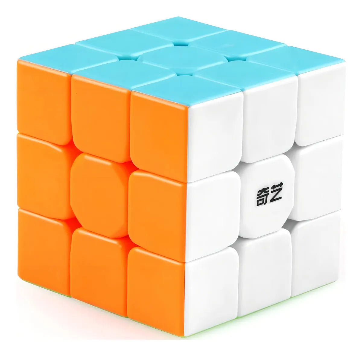Pack X2 Rubik 2x2-3x3 Qiyi Stickerless Speed Cube