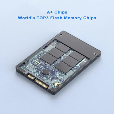 Unidad De Estado Sólido Ssd De 512gb, Hasta 500mb/s Vansuny Negro
