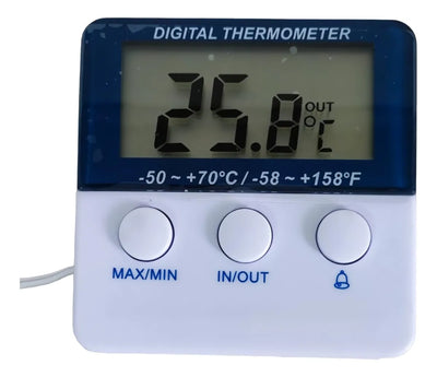 Termometro Digital Indicador Humedad Temperatura Nevera Lcd