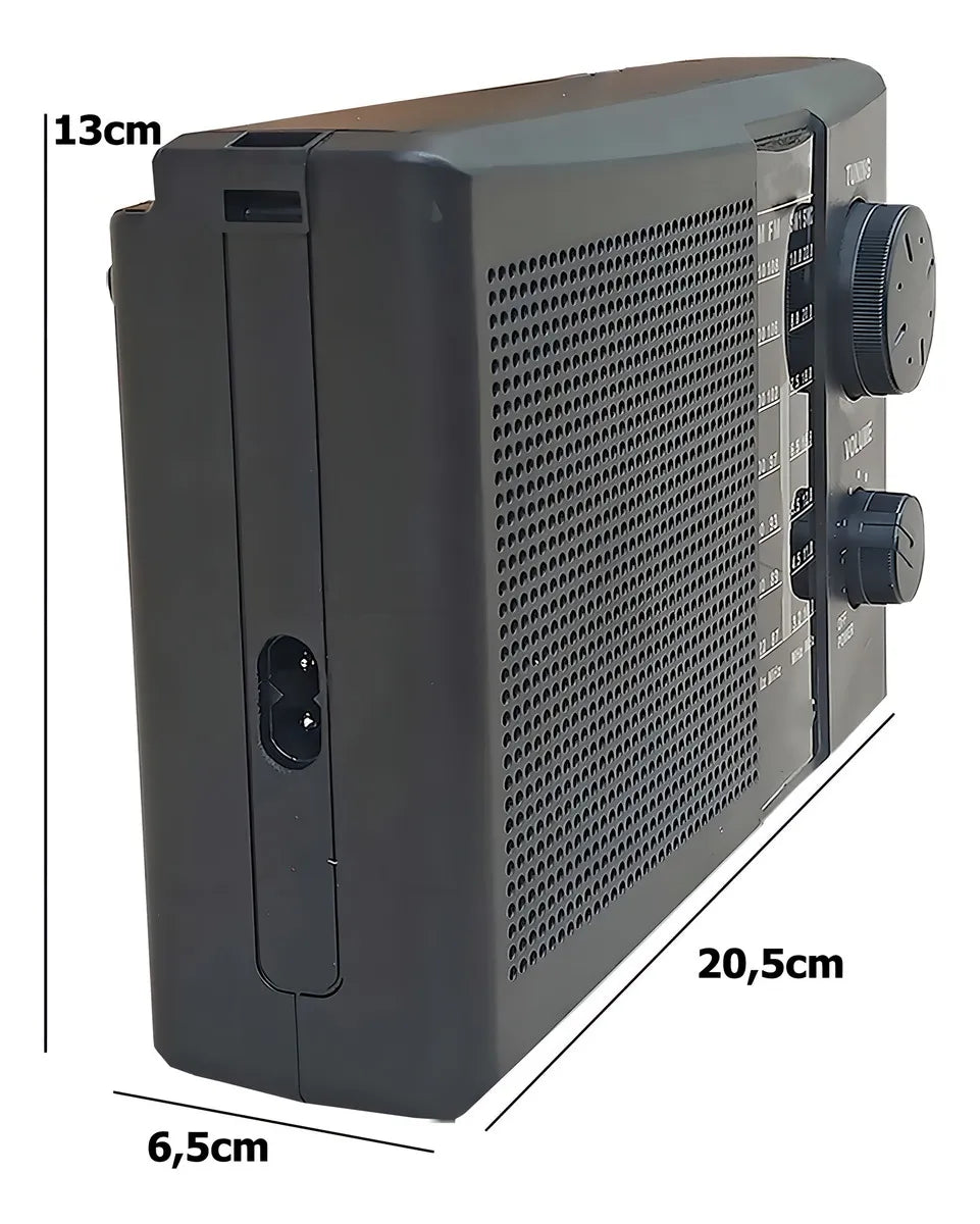 Radio Sonivox Electrico, Bateria Analógico Portátil
