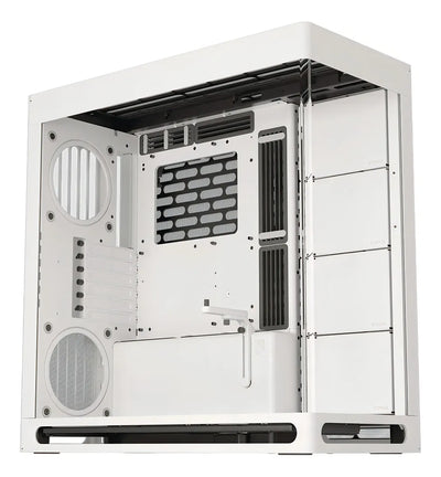 Gabinete Aerocool Hs 420 White Diseño Híbrido Usb 3.2 Color Blanco