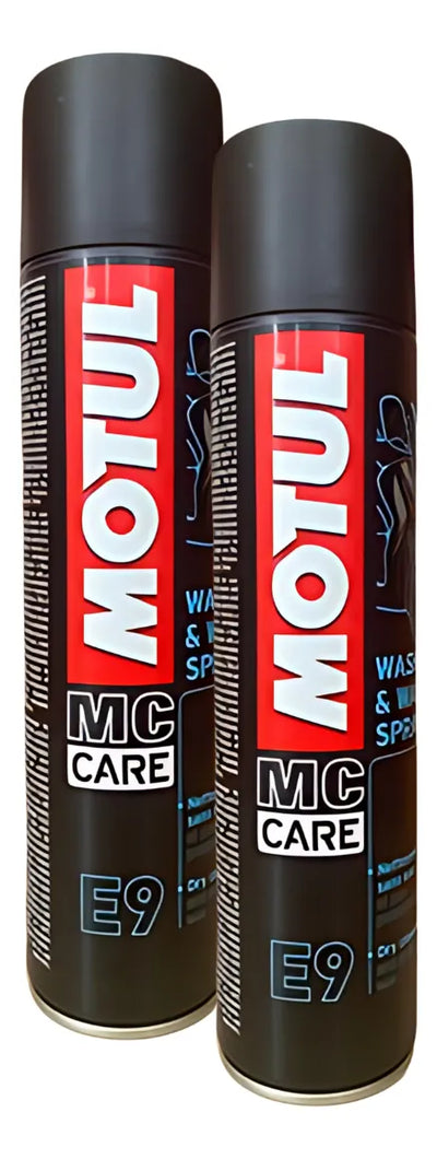 Lavado En Seco Motul E9 Wash & Wax Limpiador X2 Und