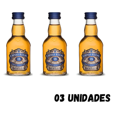 Miniatura 3und Whisky Chivas 18