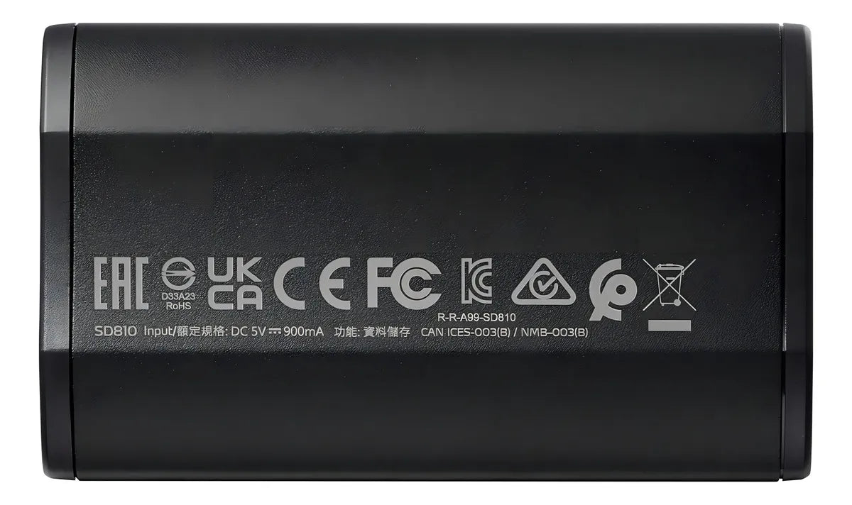 Unidad Ssd Usb-c|usb3.2 2tb Adata Sd810 Black Color Negro