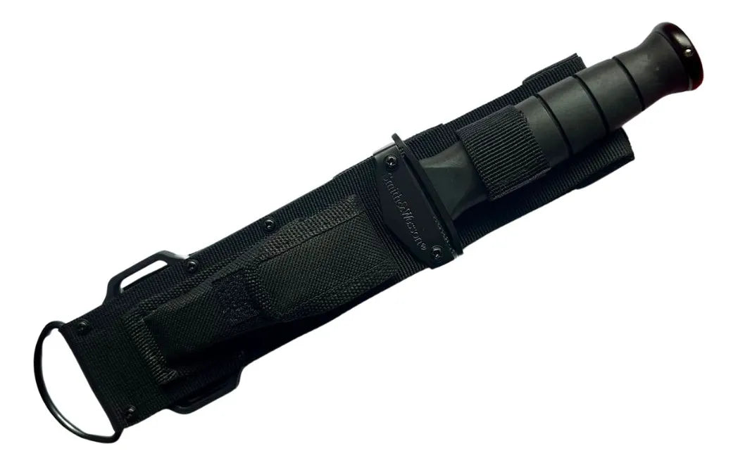 Cuchillo Smith & Wesson Rescate Acero Liso 15 Cm Negro