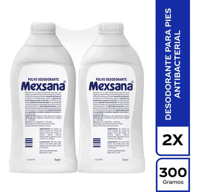 Talco Antiba Mexsana 300g X 2 U
