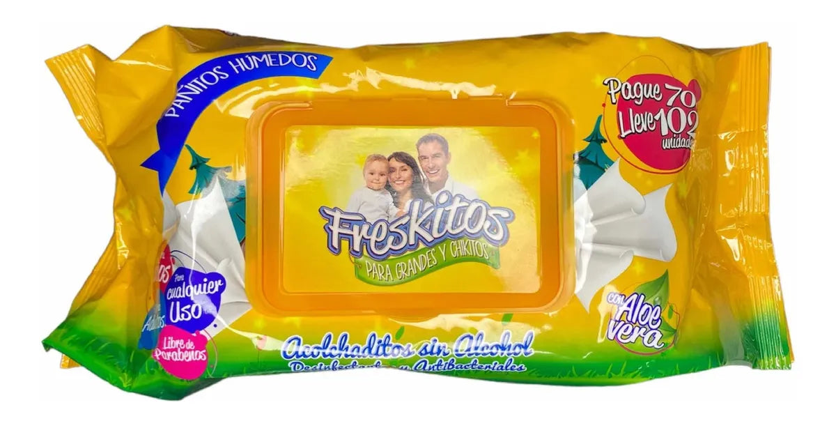 Toallitas Pañitos Húmedos