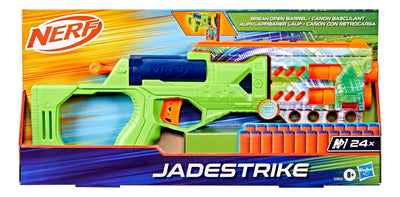 Lanzador Nerf N Series Jadestrike 24 Dardos Color Verde