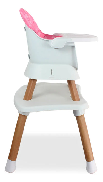 Silla Comedor Bebé Elite Dinner 5 En 1 Bebesit Color Rosa BABY ELITE BEBESIT