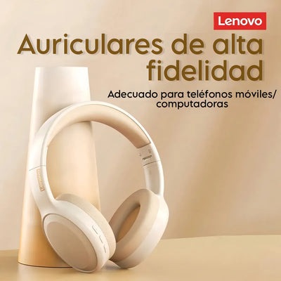 Audifonos Inalambricos Bluetooth Lenovo Thinkplus Th30 Color Beige