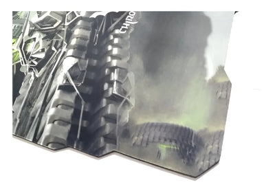 Mouse Pad Gamer 30x25 Cm Wesdar Gp8 Color Verde