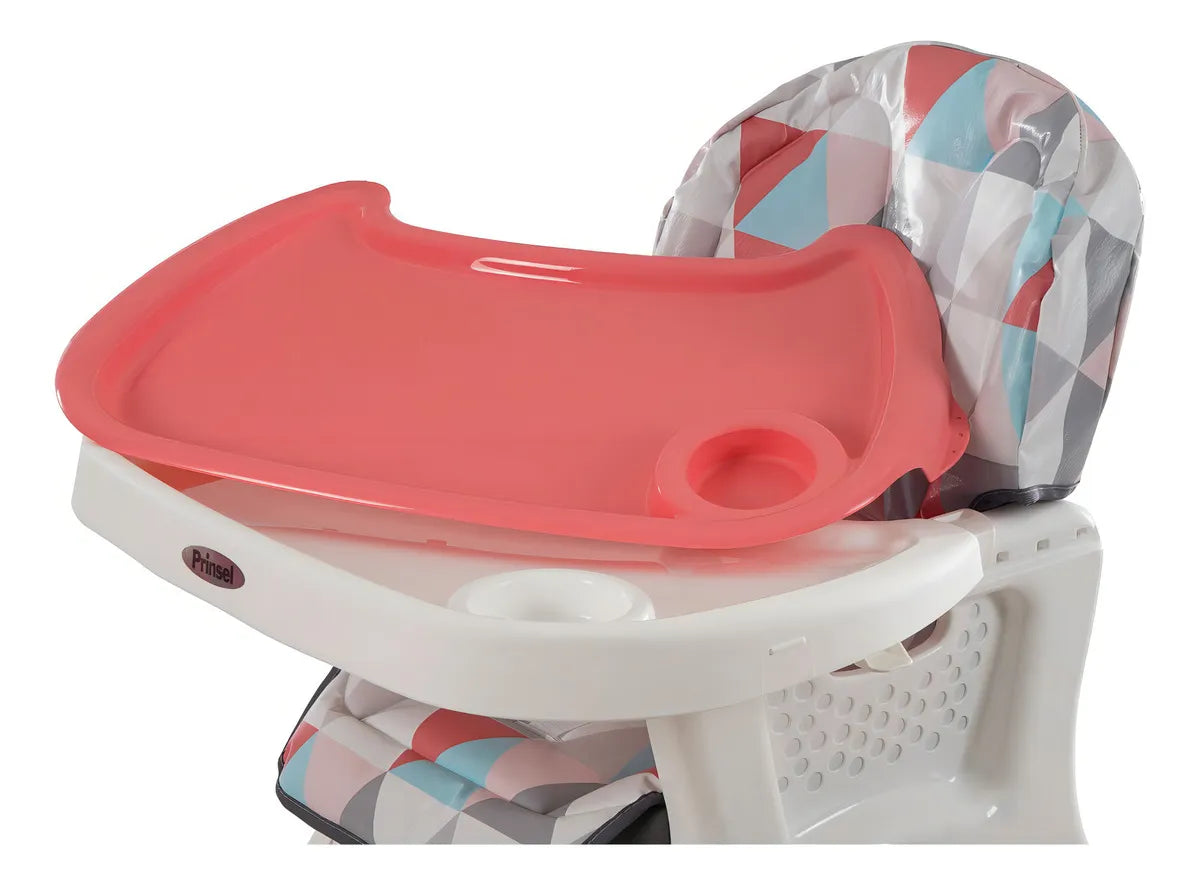 Silla Comedor Y Escritorio Bebesit Niños Kinder Color Rosa