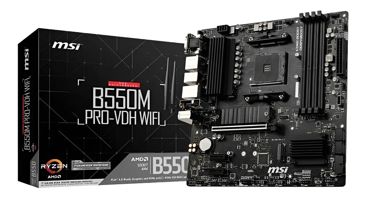 Motherboard Msi B550m Pro-vdh WiFi Ddr4 Am4