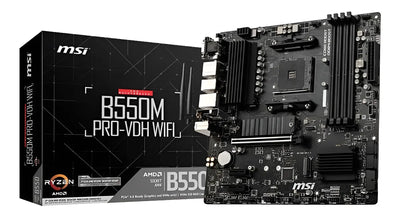Motherboard Msi B550m Pro-vdh WiFi Ddr4 Am4