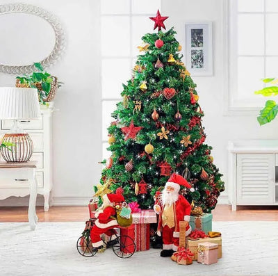 Arbol Navidad Frondoso Lujo 210cm 936 Ramas Envio Ya Gratis Verde