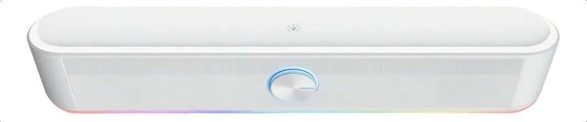 Barra De Sonido Trust Rgb Led 12w Gxt 619w Thorne Blanco