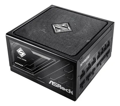 Fuente Asrock 1000w Gold Steel Leg Full Modular Negro