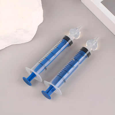 Aspirador Nasal Suave Seguro De Silicona Para Bebés Y Niños Color Azul