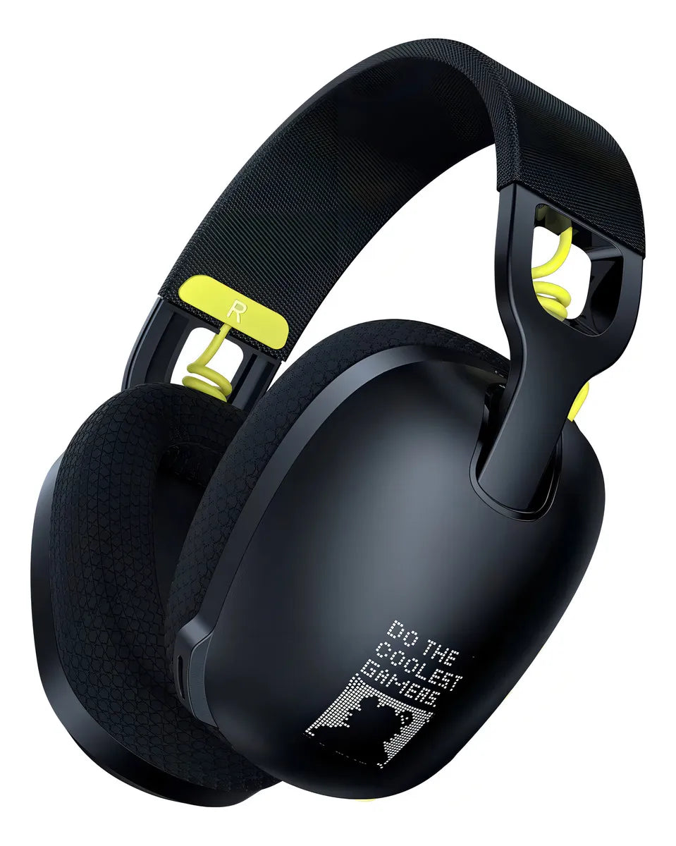 Auriculares inalámbricos para juegos Onikuma B2 con conexión USB y Bluetooth, color negro