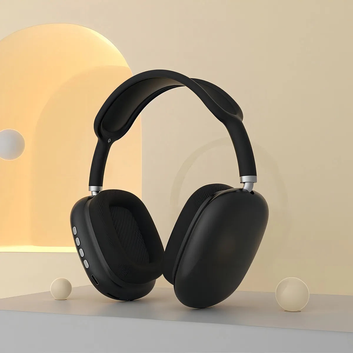 Headset sem fio P9 Plus negro