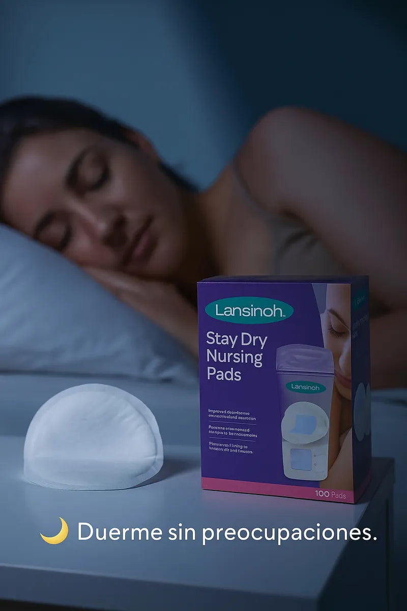 Combo Lactancia Lansinoh Protectores + Bolsas Almacenamiento