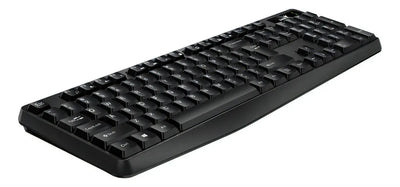 Teclado Genius Kb-117 Multimedia Usb Universal Negro Español Idioma Español Color Del Teclado Negro