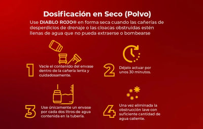 Diablo Rojo Cañerias 12 Unds