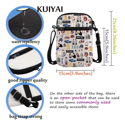 Bolso Cruzado Tvd Vampiros Mystic Falls Regalo Soñador