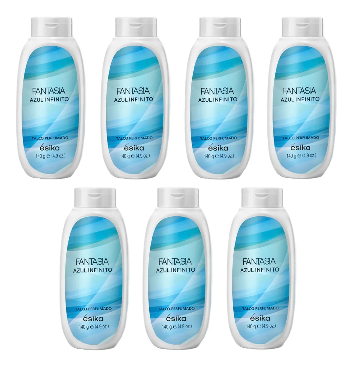 7 Talco Perfumado Fantasía