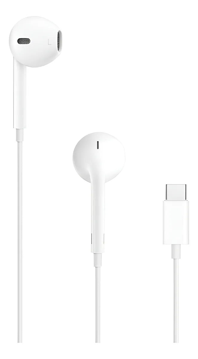 Audifonos Manos Libres Compatibles Con Iphone 15 Blanco