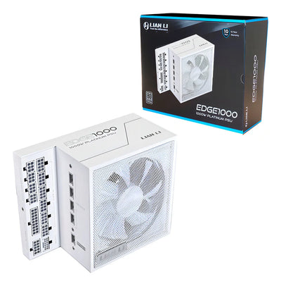 Fuente De Poder Lian Li Edge 1000w 80 Plus Platino White Blanco