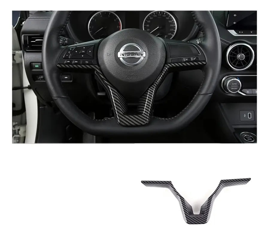 Accesorios Nissan Kicks Xtrail Qashqai Cubierta Timon Fibrac - Fibra Carbon