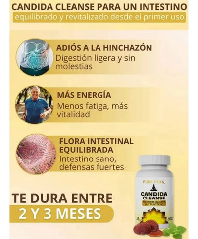 Candida Cleanser X1. 60 Und + Regalo Natural