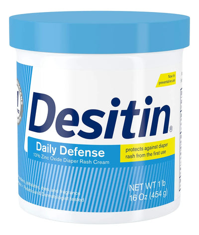 Crema Para La Dermatitis Del Pañal Del Bebe Desitin16 Oz